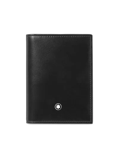 Montblanc Men's Meisterstück Bifold Card Holder In Black