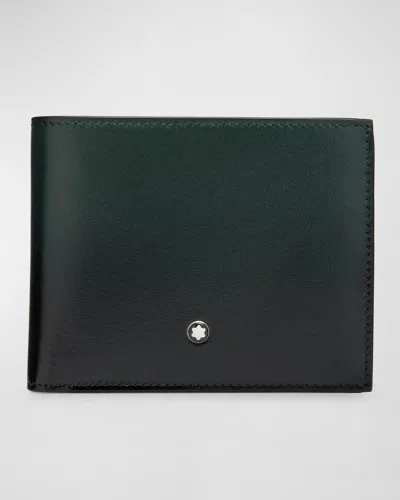Montblanc Men's Meisterstuck Bifold Wallet In Black
