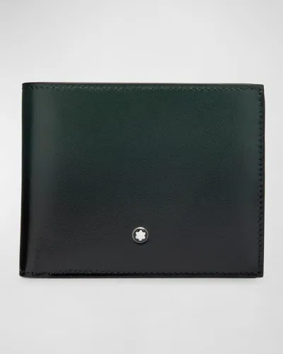 Montblanc Men's Meisterstuck Bifold Wallet In Green