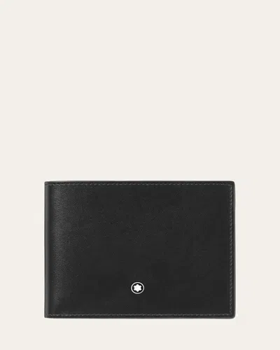 Montblanc Men's Meisterstuck Leather Bifold Wallet In Brown
