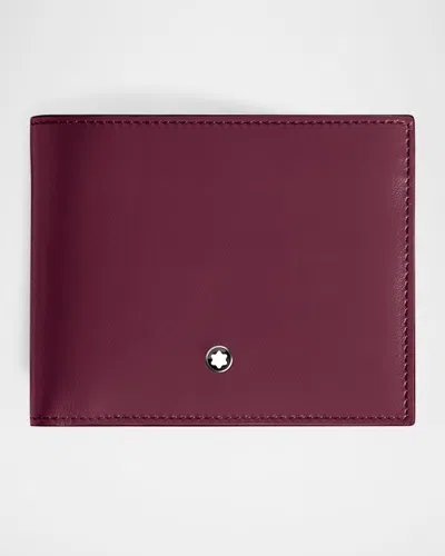 MONTBLANC MEN'S MEISTERSTUCK LEATHER BIFOLD WALLET