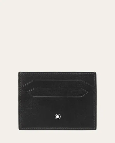 MONTBLANC MEN'S MEISTERSTUCK LEATHER CARD HOLDER