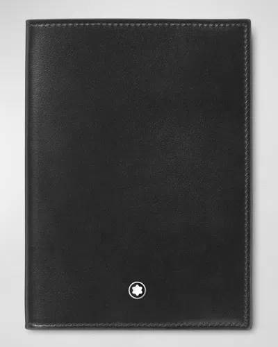 MONTBLANC MEN'S MEISTERSTUCK LEATHER PASSPORT HOLDER