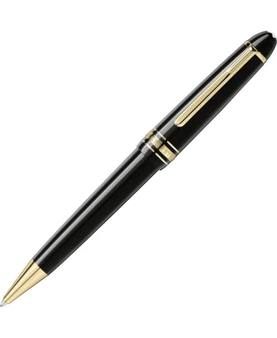 Montblanc Men's Meisterstuck Midsize Ballpoint Pen In Black