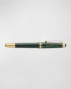Montblanc Men's Meisterstuck The Origin Collection Precious Resin Legrand Fountain Pen, M In Green