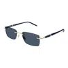 Montblanc Sunglasses In Gold