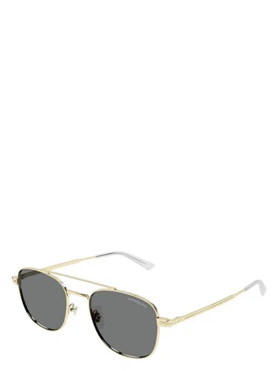 Montblanc Men's  Mb0363s 001 In Gold