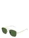 Montblanc Mb0363s Sunglasses In Gold