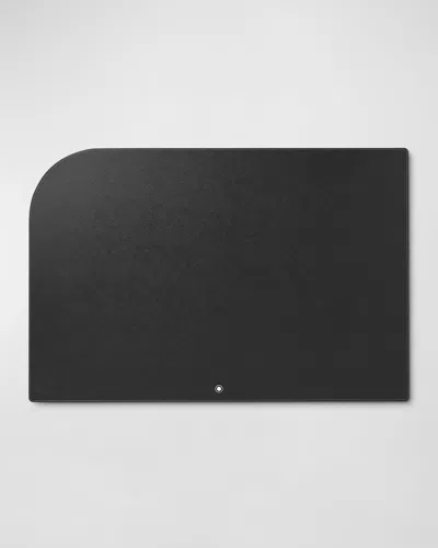 Montblanc Men's Saffiano Leather Desk Pad In Black
