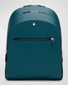 Montblanc Men's Sartorial Backpack In Cyprus Blue