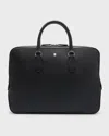 Montblanc Sartorial Leather Document Case In Black