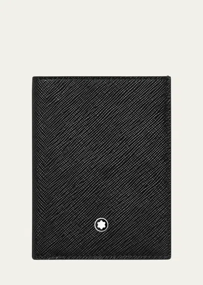 Montblanc Men's Sartorial Mini Wallet In Black