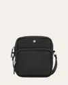 Montblanc Men's Sartorial Nano Saffiano Leather Messenger Bag In Black