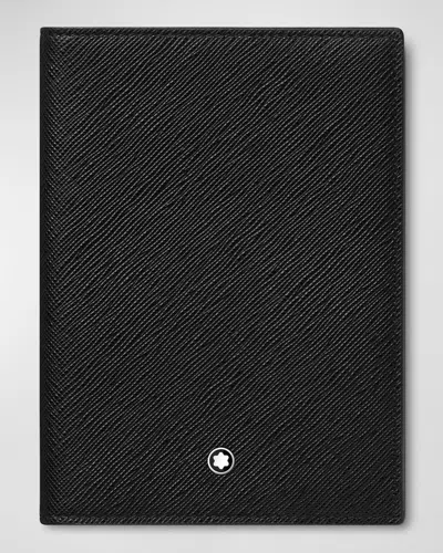 Montblanc Men's Sartorial Passport Holder In Black