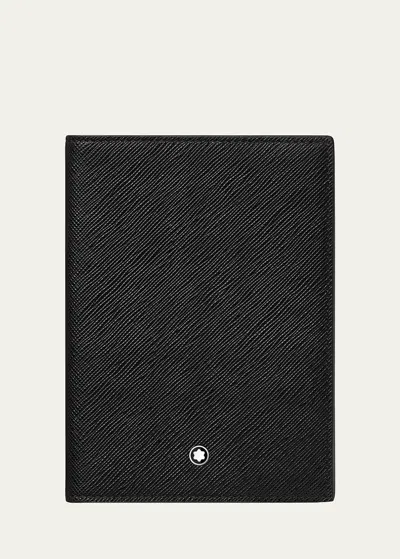 Montblanc Men's Sartorial Passport Holder In Black