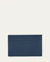 Montblanc Men's Sartorial Saffiano Leather Card Holder In Blue