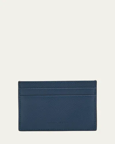 MONTBLANC MEN'S SARTORIAL SAFFIANO LEATHER CARD HOLDER