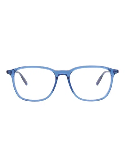 Montblanc 52mm Square Optical Glasses In Blue