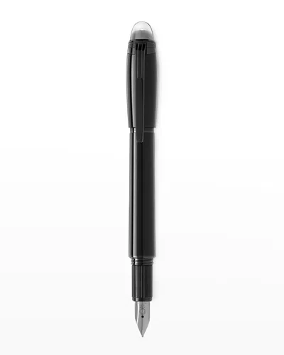 Montblanc Men's Starwalker Black Cosmos Fountain Pen