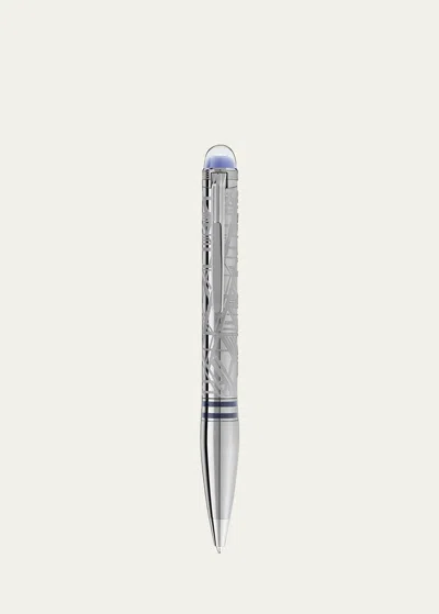 Montblanc Men's Starwalker Space Metal Ballpoint Pen In Silver