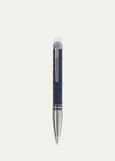 Montblanc Men's Starwalker Spaceblue Doue Ballpoint Pen In Blue