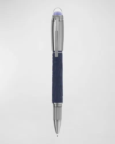 Montblanc Starwalker Space Blue Doue Fineliner Pen