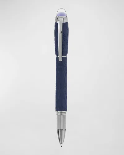 Montblanc Men's Starwalker Spaceblue Resin Fineliner Pen In Blue