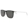 Montblanc Men's Mb0206s 53mm Sunglasses In Black