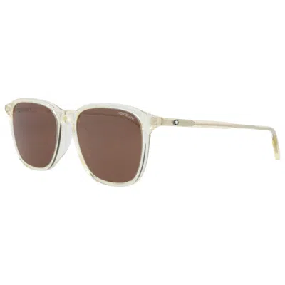 Montblanc Men's Sunglasses In Gold