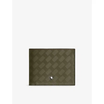 Montblanc Sartorial Card Holder In Green
