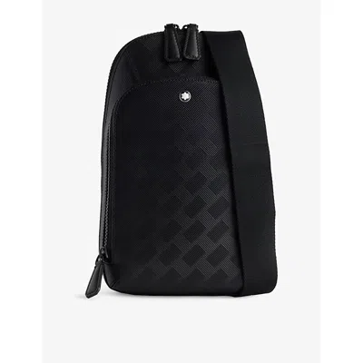 Montblanc Mens Black Extreme 3.0 Leather Cross-body Bag