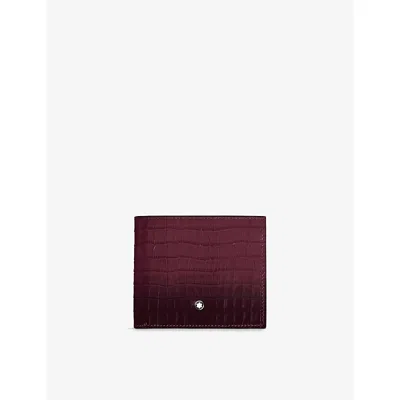 Montblanc Mens Multi-coloured Atelier Leather Wallet
