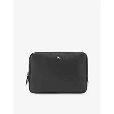 Montblanc Mens Sartorial Mini Leather Messenger Bag