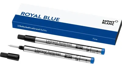 Montblanc Mod. Rollerball Legrand Refills - Fine - Royal Blue Gwwt1