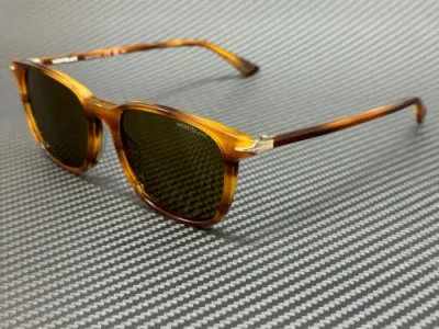Pre-owned Montblanc Mont Blanc Mb0338s 004 Brown Men's Medium 52 Mm Sunglasses