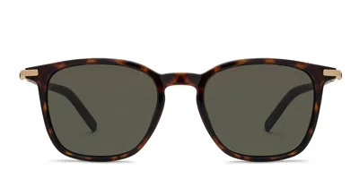 Montblanc Mont Blanc Mb0460s Brown/tortoise In Multi