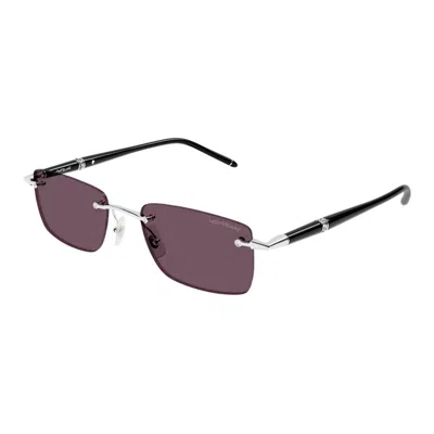 Montblanc Mb0344s 002 In Metallic
