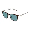 Montblanc Full Frame Sunglasses In Brown