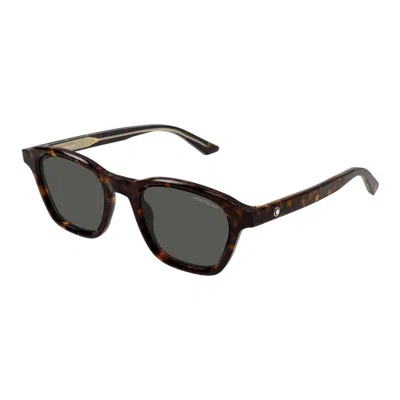 Montblanc Mb0384s 002 In Brown
