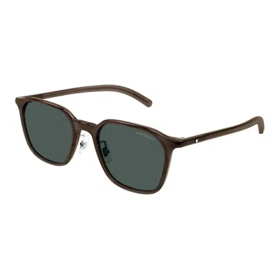 Montblanc Mb0420sk 003 In Brown