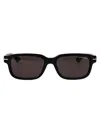Montblanc Square-frame Sunglasses In Orange