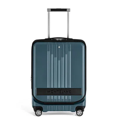 Montblanc Men's #my4810 Trolley Cabin Luggage In Avio Blue