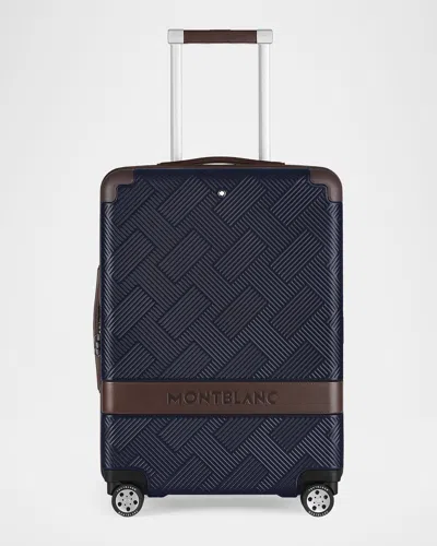 Montblanc #my4810 Trolley Cabin Extreme Suitcase In Blue