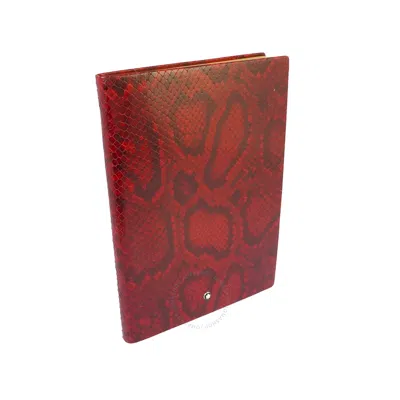 Montblanc Notebook 146 Python Print In Red