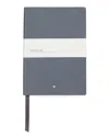 Montblanc Notebook #146 With Saffiano Leather Cover In Gray