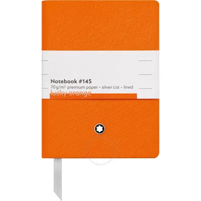 Montblanc Notebook No.145 Lucky Orange Lined