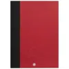 MONTBLANC OPEN BOX - MONTBLANC 2 FINE STATIONERY #146 SLIM RED NOTEBOOKS