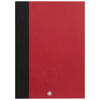 Montblanc Fine Stationery 2 Notebooks #146 Slim, Red, Blank For Augmented Paper