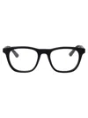 Montblanc Black-black-transparent Recycled Acetate Glasses In Multi
