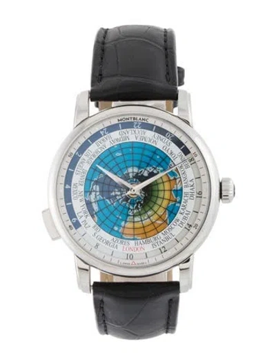 Pre-owned Montblanc Orbis Terrarum 4810 Watch In Multi